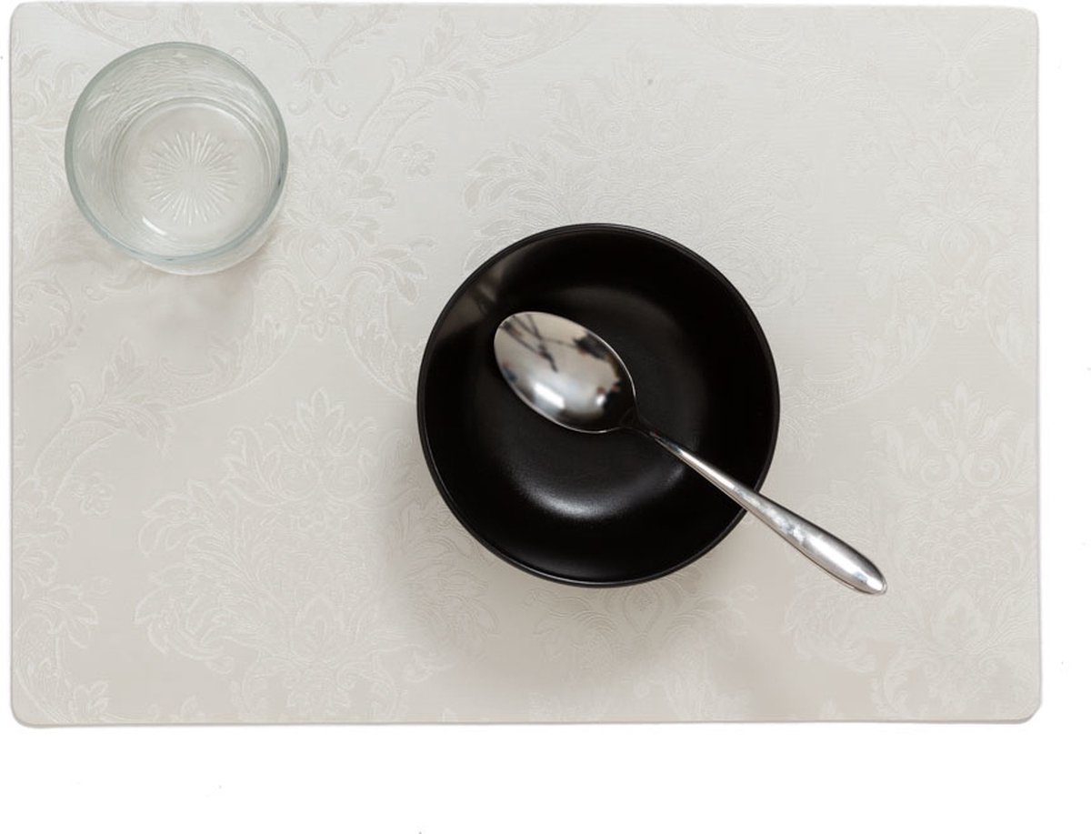 Wicotex-Placemats Amatista wit-Placemat 12stuks