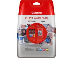 Canon CLI-551- XL Inktcartridge - Zwart / Cyaan / Magenta / Geel