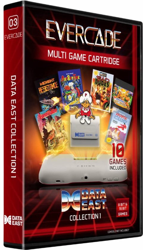Evercade - Data East cartridge 1 - 10 games