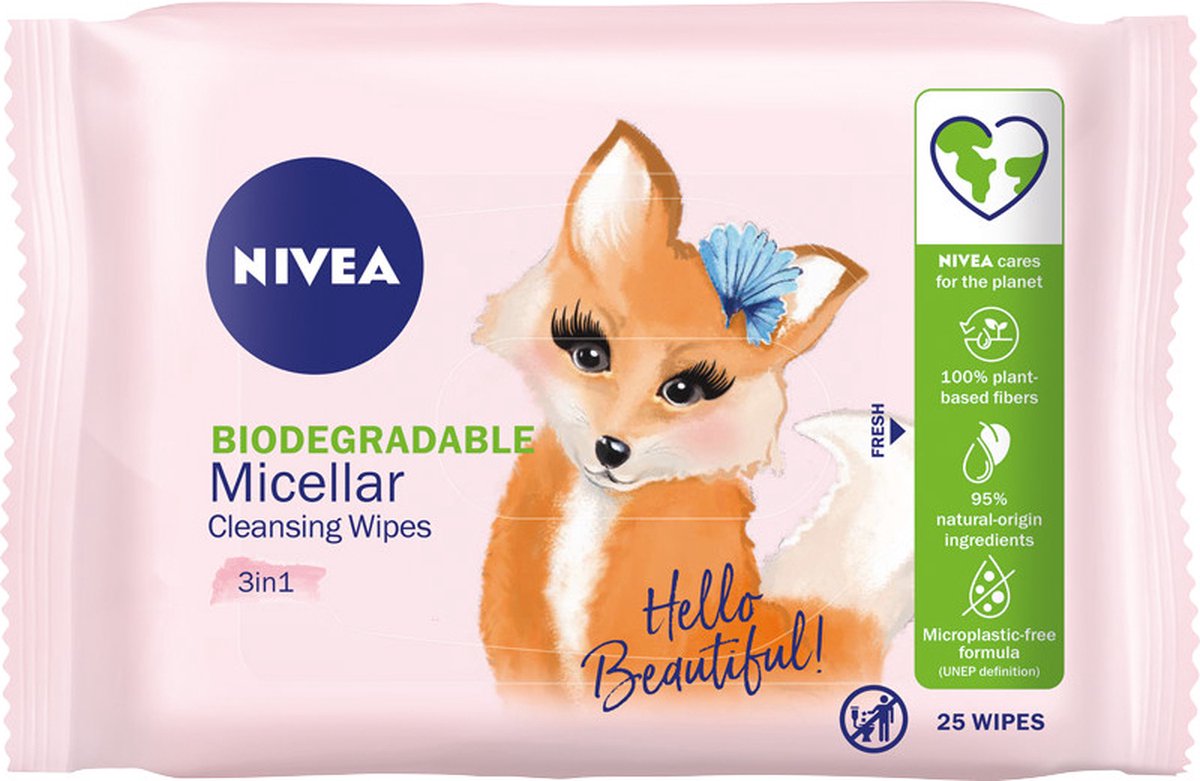 Micellar Cleansing Wipes 25 Pcs