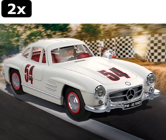 Playmobil 70922 Mercedes-Benz 300 SL Blanc - Classic Cars - Occasion