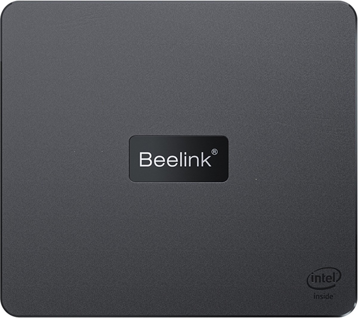 Beelink MiniS 8-128 GB SSD Windows 11 mini pc - Nieuw koelingssysteem - Zuinig - 128 GB SSD - Met Windows 11 - Vesa aansluiting - 4K resolutie - Dual band wifi 5G - Dual HDMI - Aansluiting SSD en HDD schijf