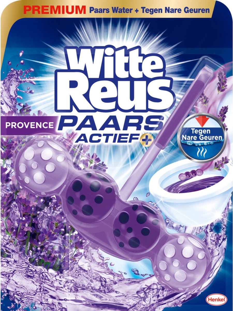 Witte Reus Toiletblok Paars Actief Provence