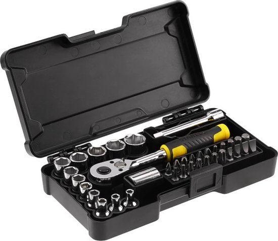 Foto: Stanley stmt82672 0 dopsleutelset compact 1 4 37 delig