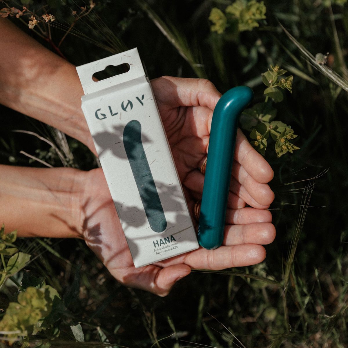 Goedkoopste Gløv - Hana Eco G-Spot Vibrator - Vibrators voor Vrouwen - Sex Toys voor Vrouwen - Duurzaam Cadeau - Duurzaamheid - Erotiek - Sex Toys voor Vrouwen met 10 Vibratiestanden - G Spot Vibrator - Groen