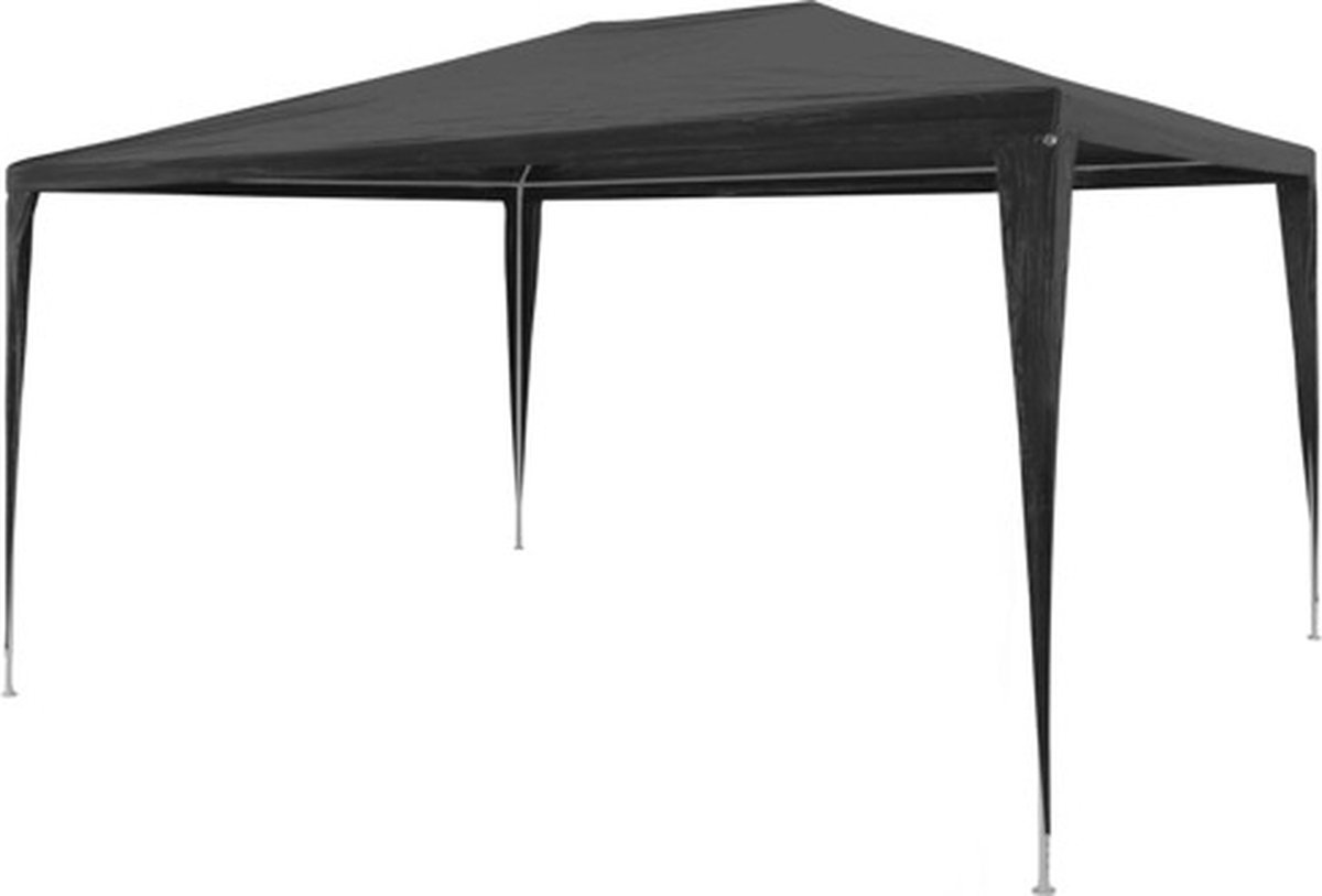 vidaXL Partytent 3x4 m PE antraciet