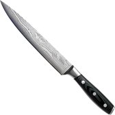 Couteau à Viande 20 cm Eden Classic Damast Couteau de Cuisine EQ2030-120 Couteau à Viande pour Couper et Trancher la Viande, Acier de Damas