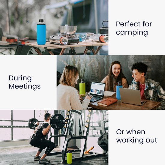 Borsa Termica Per Soda Stream DUO/Terra - Set 2 Pezzi, In Neoprene, Nero/Rosso