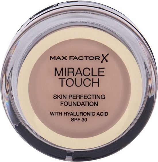 Max Factor Miracle Touch Compact Foundation - 045 Warm Almond - Max Factor