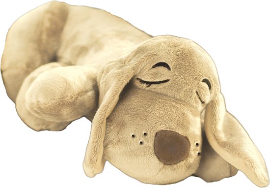 HuggiePup, hartslagknuffel - knuffelhond met hartslag en warmhoud zakje – Warmte knuffel – puppy knuffel – Puppyknuffel met hartslag – Snuggle puppy - Heartbeat - Pets Know Best