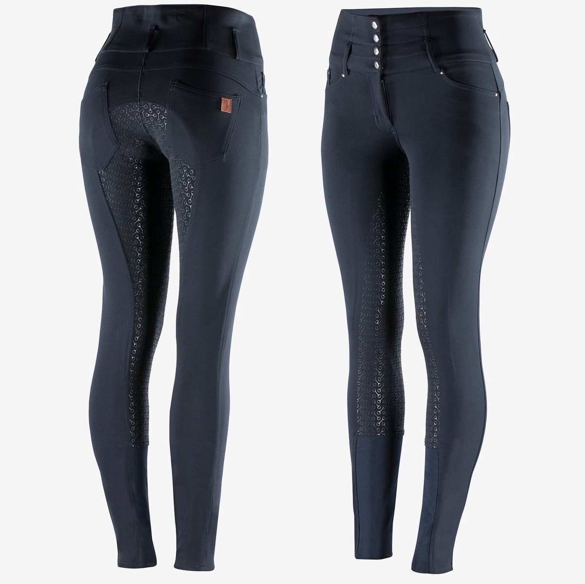 Horze Rijbroek Tara High Waist FSS navy - Horze