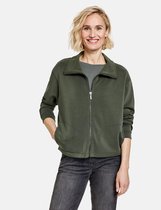 GERRY WEBER Dames Jas met rits sandwash Moss-40