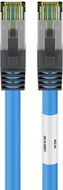 Premium S/FTP CAT8.1 40 Gigabit netwerkkabel / blauw - LSZH - 15 meter