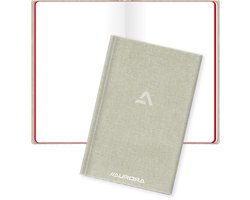 Aurora Copybook ft 10,5 x 16,5 cm, blanco, 192 bladzijden