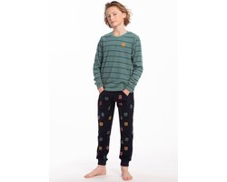 Eskimo pyjama jongens - groen - Kastor - maat 104