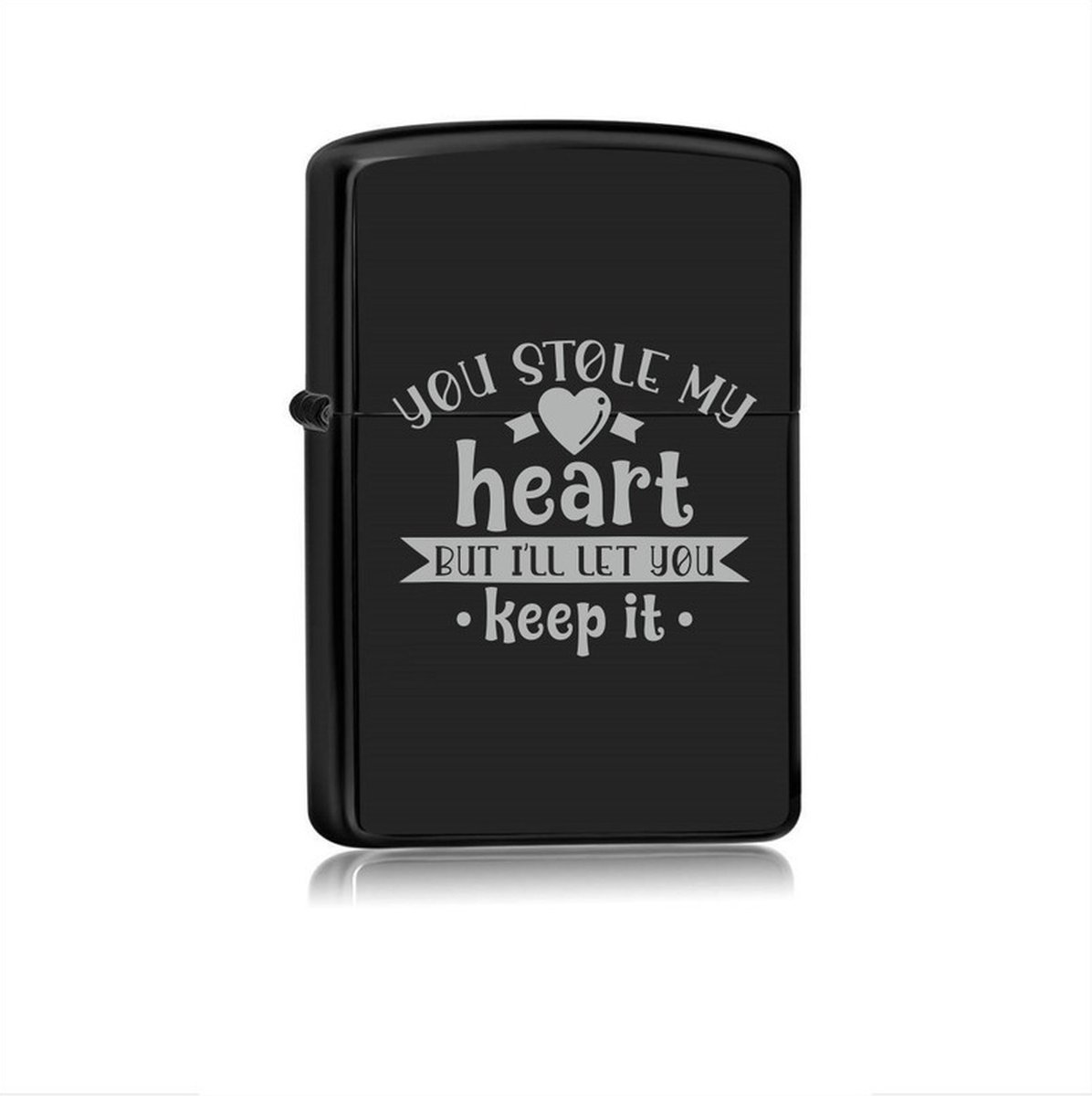 Goedkoopste Aansteker Zwart - You Stole My Heart