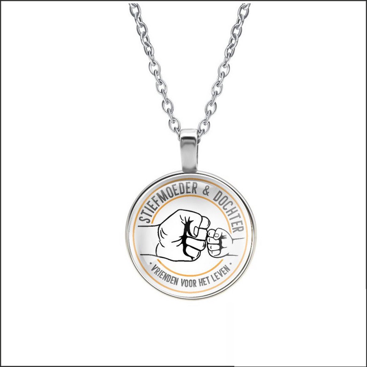 Ketting Glas - Stiefmoeder & Dochter