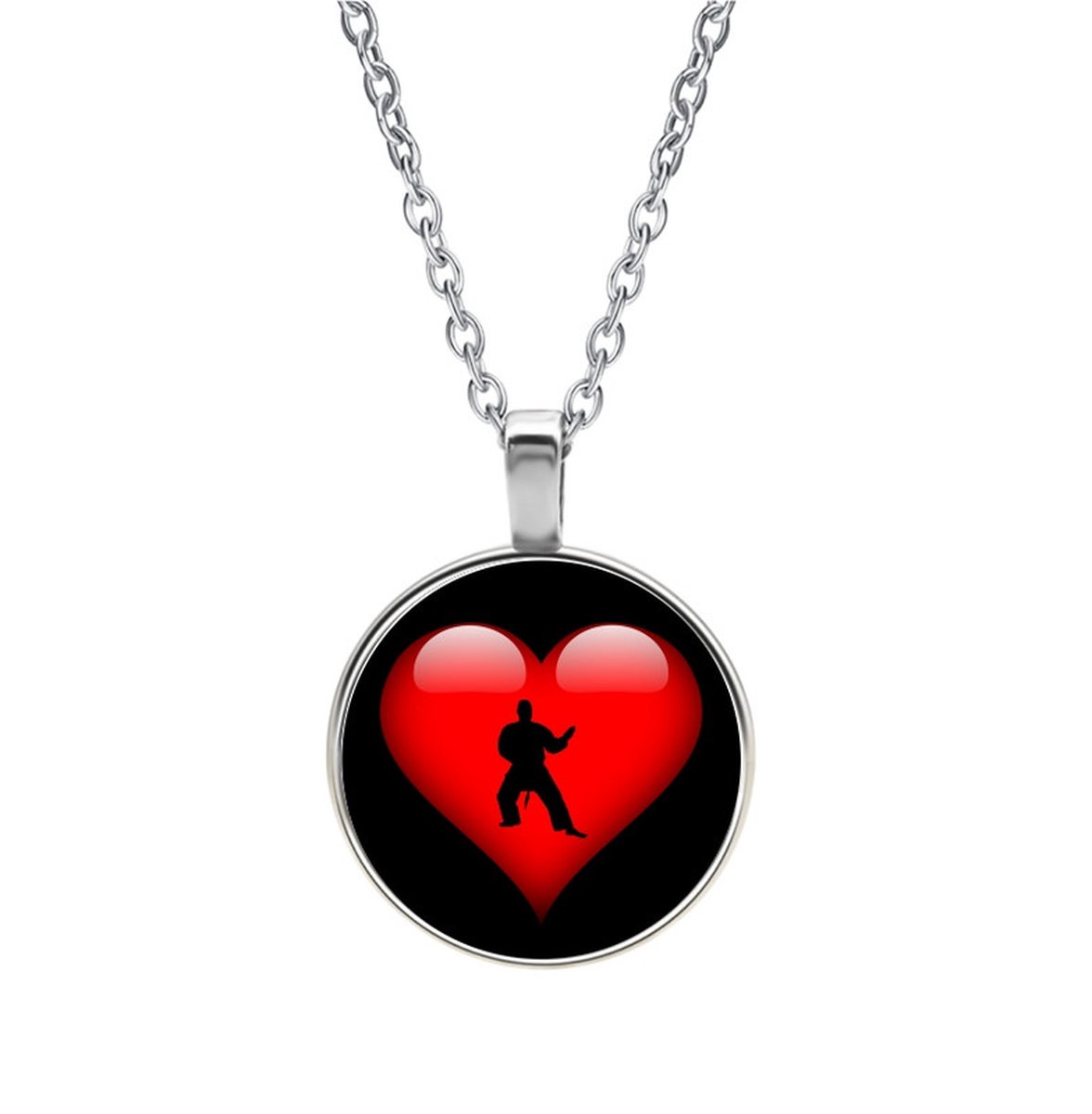 Ketting Glas - Karate