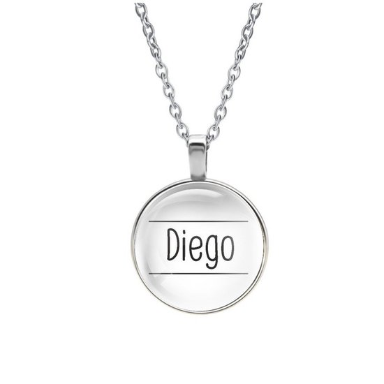 Ketting Glas - Diego