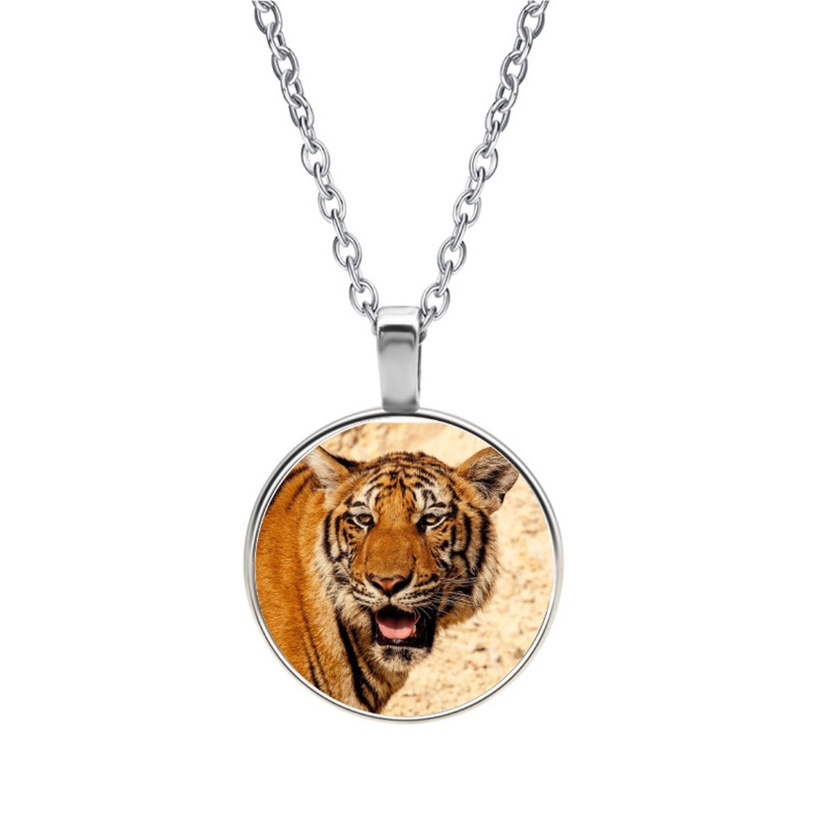 Ketting Glas - Tijger