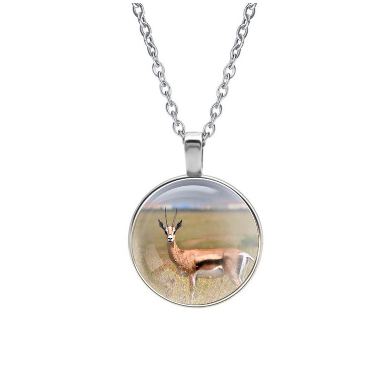 Ketting Glas - Hert