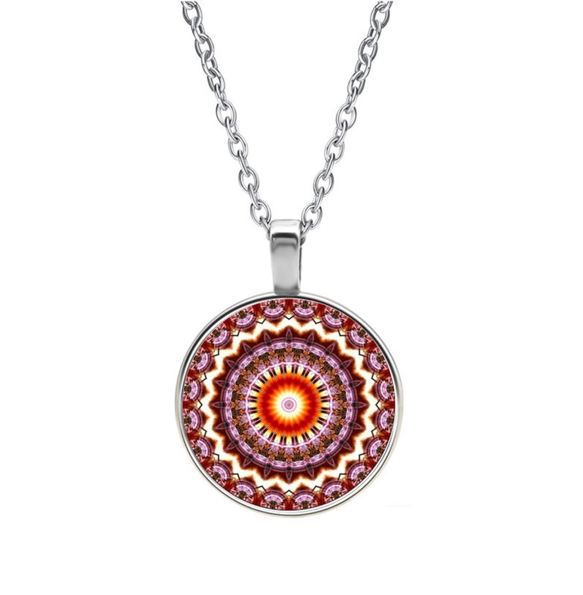 Ketting Glas - Mandala