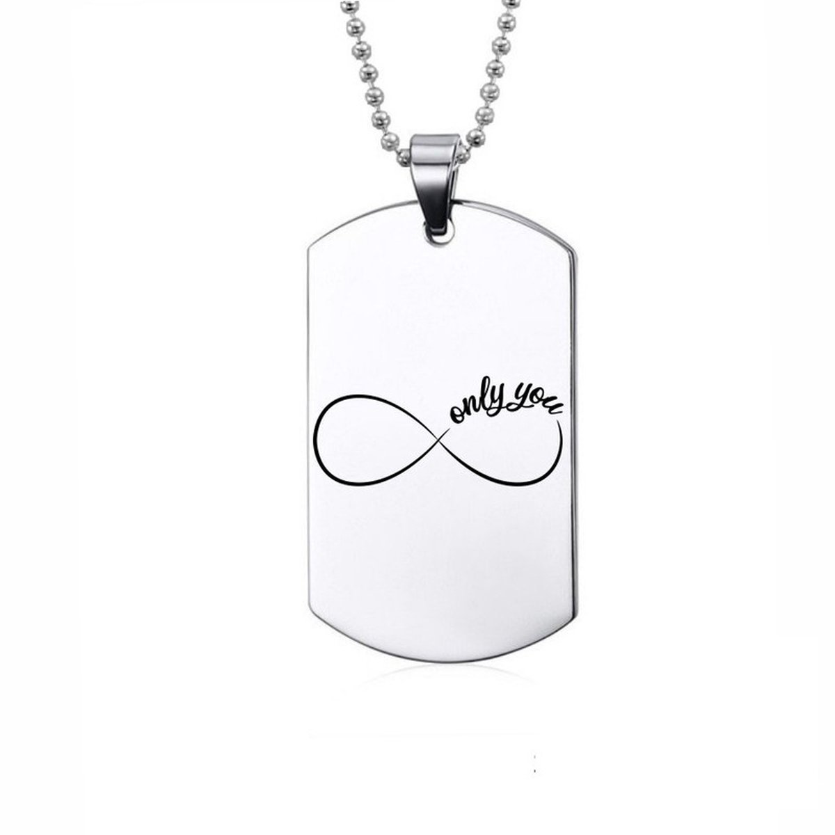 Ketting RVS - Only You