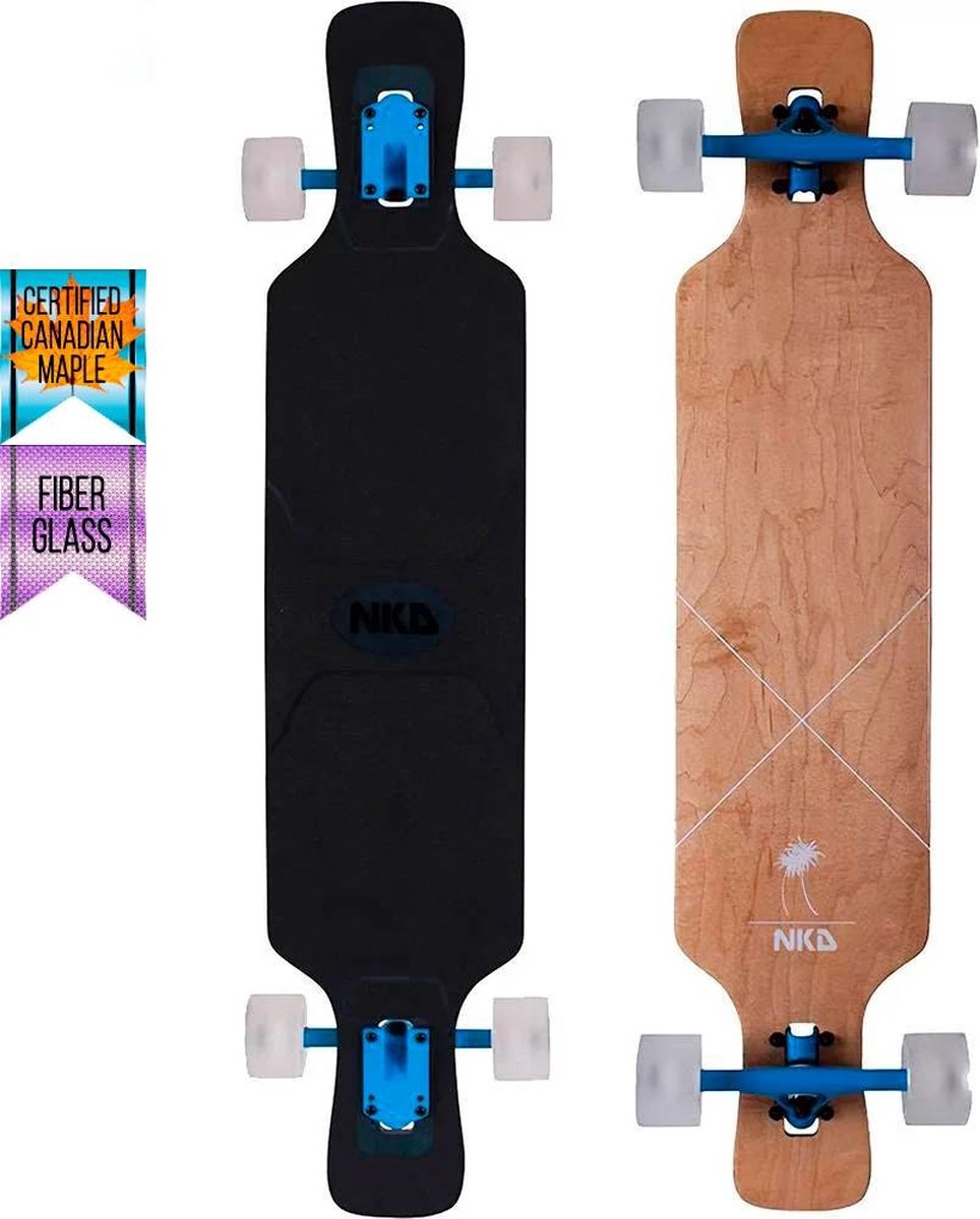 NKX Signature longboard Wood 39 5 Bruin