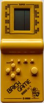 Brickgame Handheld Game Console - Tetris - Jeu Classic - Jeu rétro - Blocs - 9999 Jeux - JAUNE