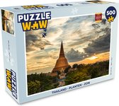 Puzzel Thailand - Planten - Zon - Legpuzzel - Puzzel 500 stukjes