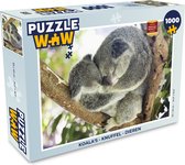 Puzzel Koala's - Knuffel - Dieren - Kinderen - Jongens - Meisjes - Legpuzzel - Puzzel 1000 stukjes volwassenen