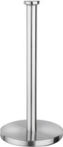 Bol.com 5Five Keukenrolhouder van RVS - 15 x 32 cm - Keuken artikelen - Keukenpapier/keukenrol - zilver aanbieding