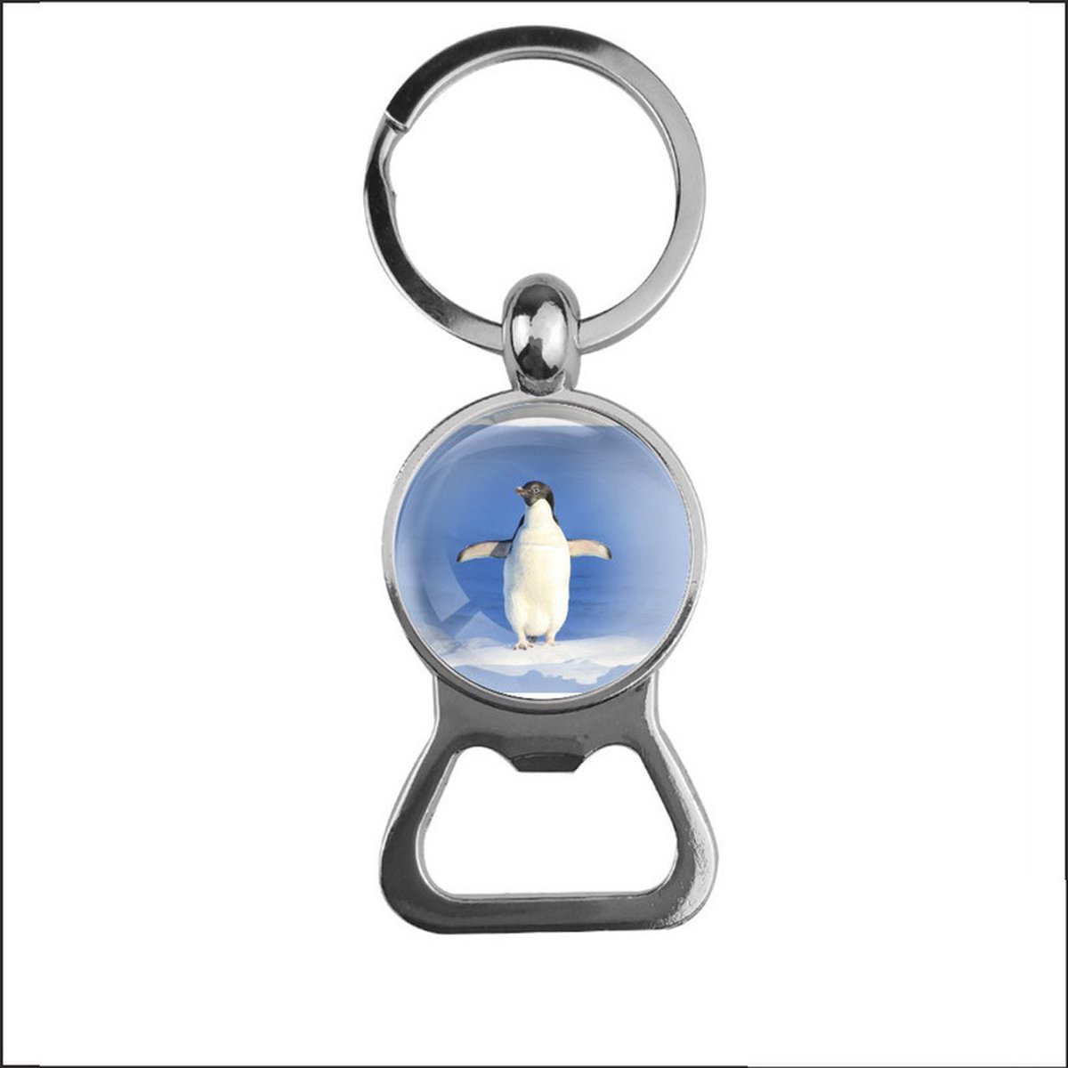 Bieropener Glas - Pinguin