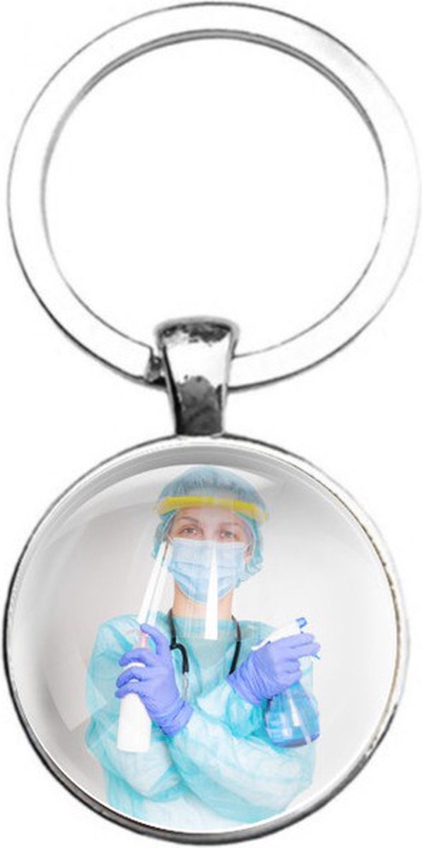 Sleutelhanger Glas - Schoonmaak