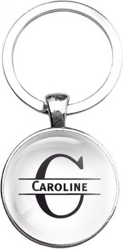 Sleutelhanger Glas - Caroline