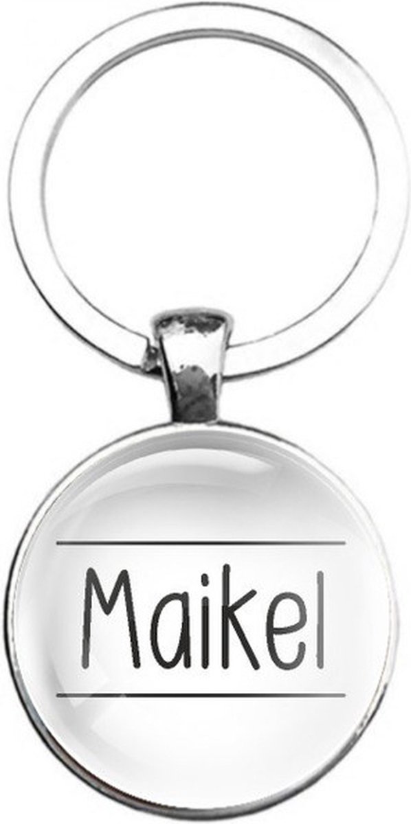 Sleutelhanger Glas - Maikel