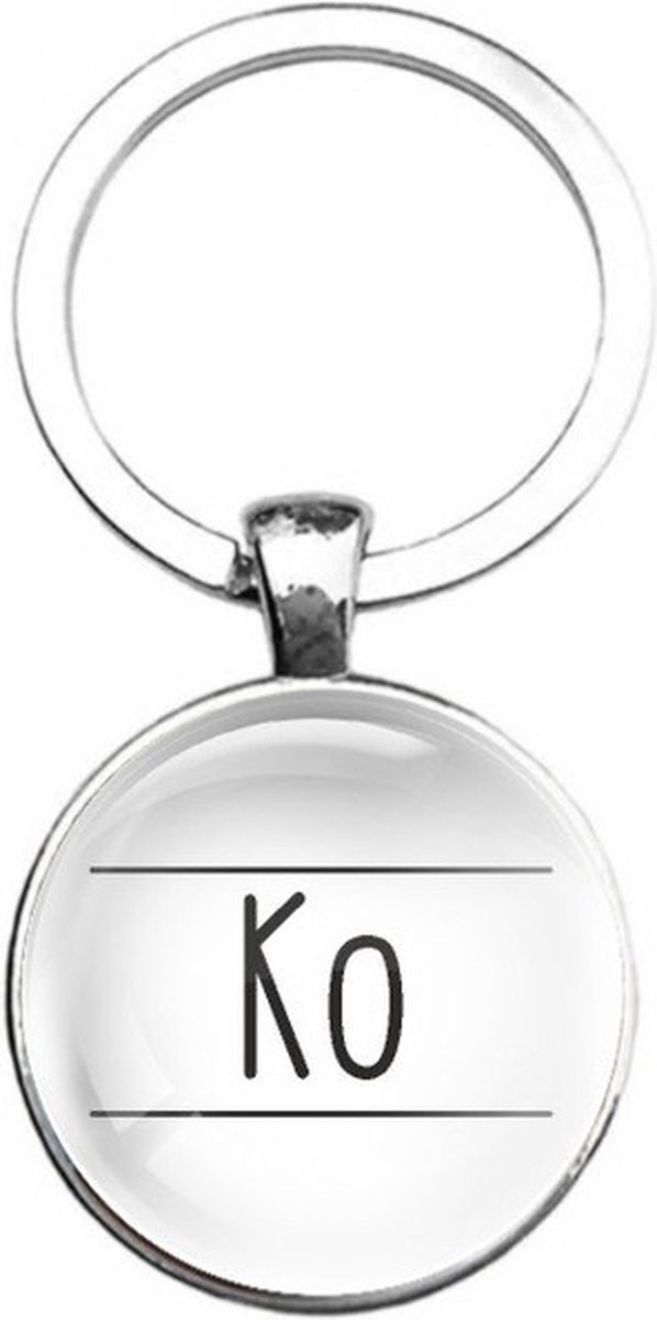 Sleutelhanger Glas - Ko