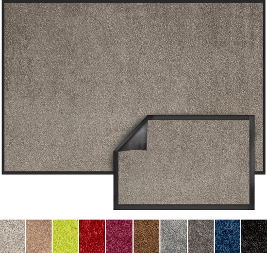 Karat Deurmat - Performa - Schoonloopmat - Beige-Grijs - 60 x 90 cm