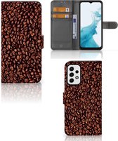 Geschikt voor Samsung Galaxy A23 Smartphone Hoesje Koffiebonen