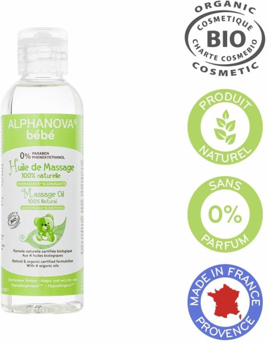 Goedkoopste Vegan Organic Massage Olie voor Baby's