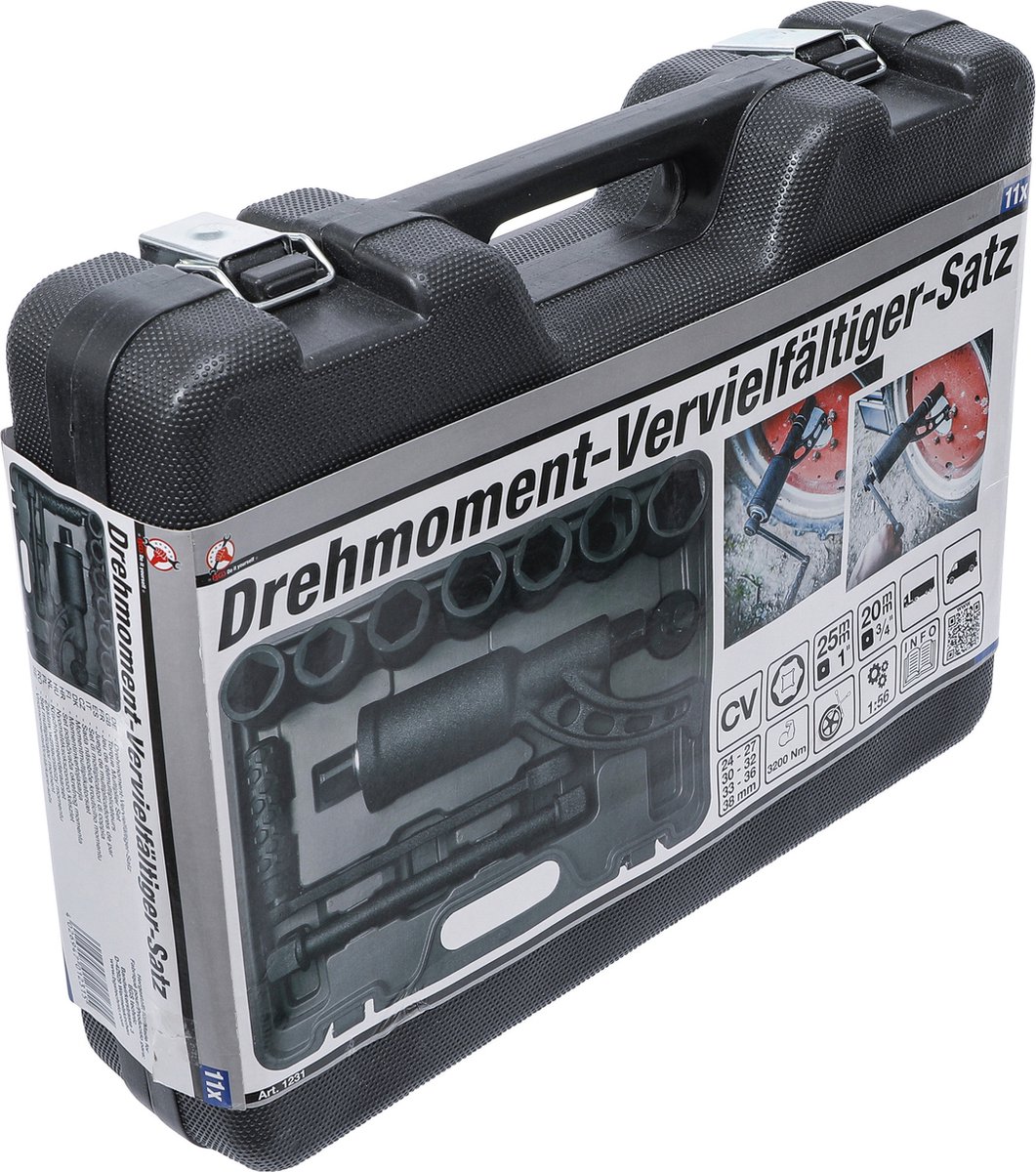 BGS Krachtvermeerderaarset 1 3200 Nm