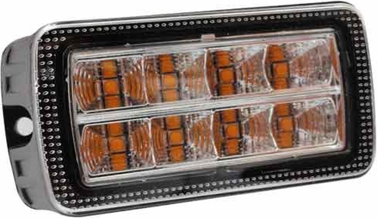 LED Flitser Oranje 10/30V | Reg 10/65