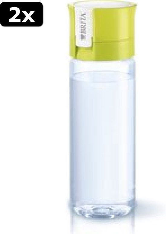 Glazen 2,5L Waterfilterkan Karaf Compatibel Met Brita MAXTRA Waterfilter Patronen Incl 1 Filterpatroon Waterkan Kleur Mint 549858888