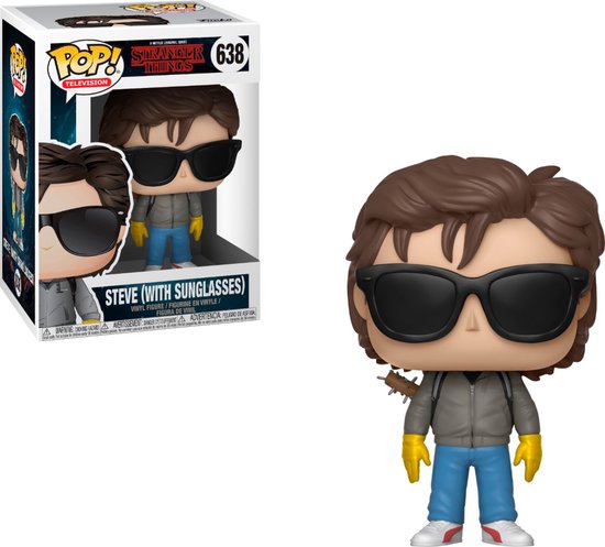 Funko Pop! Stranger Things Steve (With Sunglasses) - #638 Verzamelfiguur