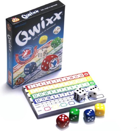 White Goblin Games - Qwixx - dobbelspel - basisspel