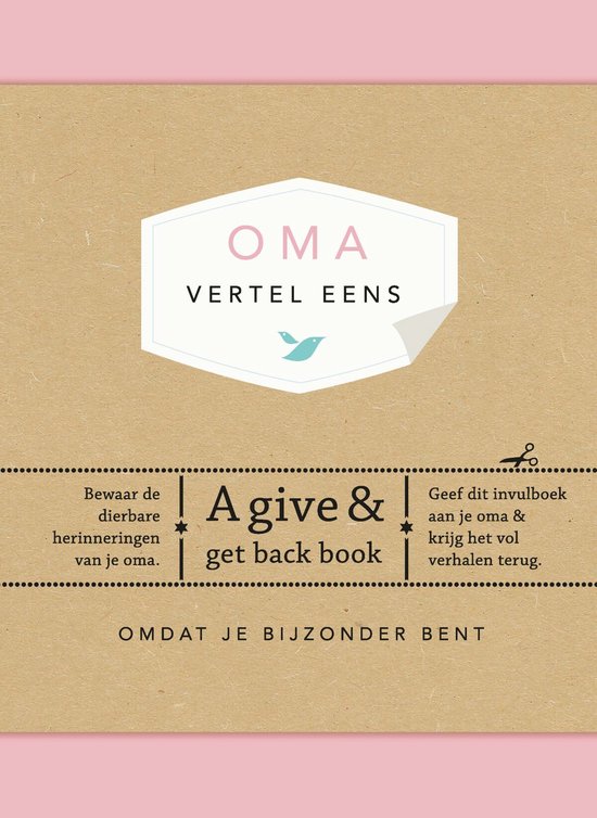 Vertel eens  -   Oma, vertel eens - cover