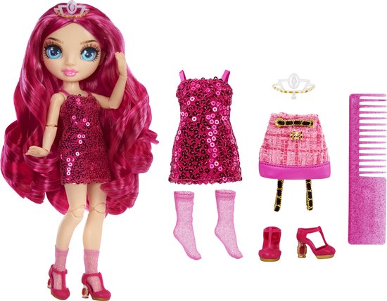 Rainbow High Junior High - Stella Monroe - 23 cm - Fushiaroze — afbeelding 2