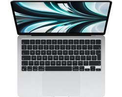 Apple MacBook Air (2022) MLY03N/A - CTO - 13.6 inch - Apple M2 - 512 GB - Zilver Apple MacBook Air (2022) MLY03N/A - CTO - 13.6 inch - Apple M2 - 512 GB - Zilver