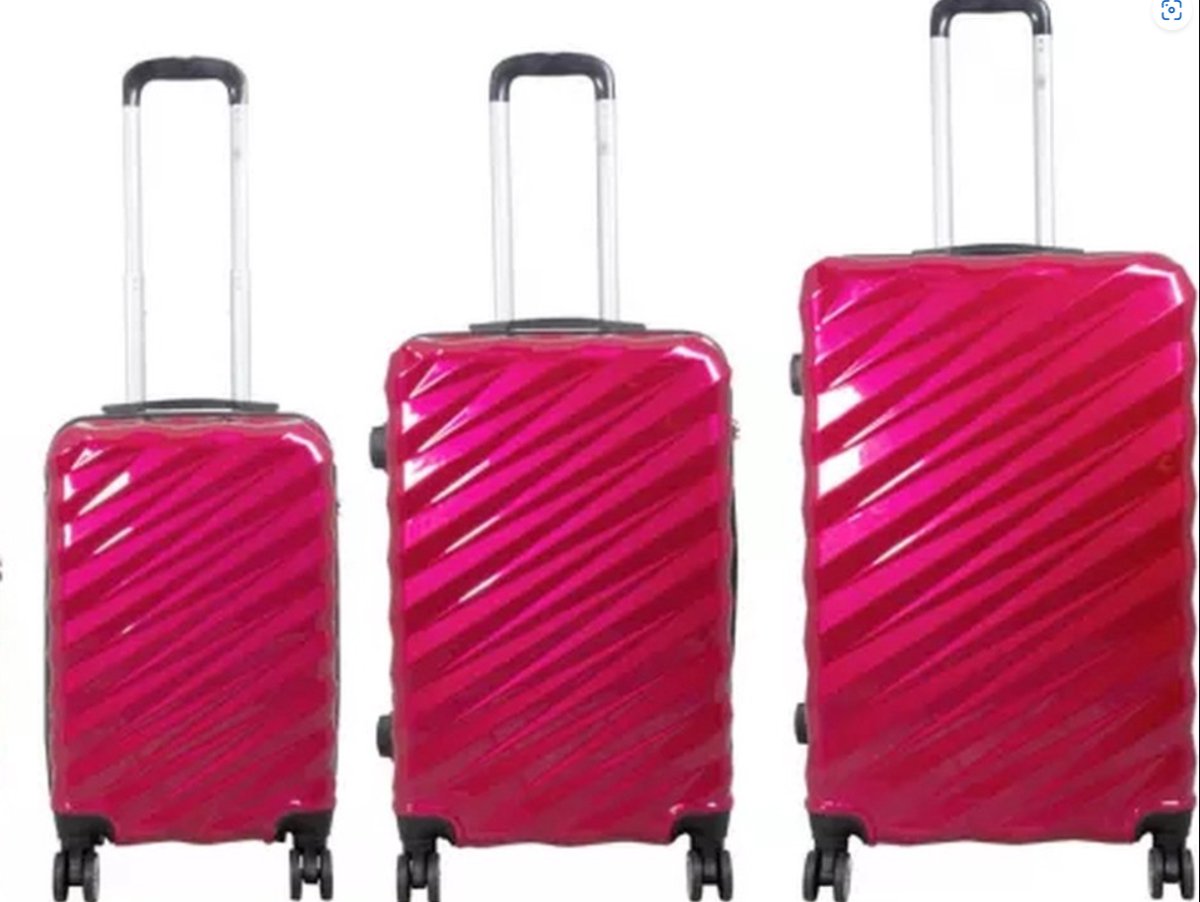 TravelZ Swinger Kofferset met TSA-slot - Lichte sterke reiskoffers