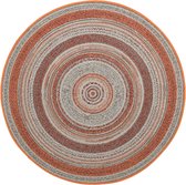Garden impressions Buitenkleed- Stripes - Ø160 copper